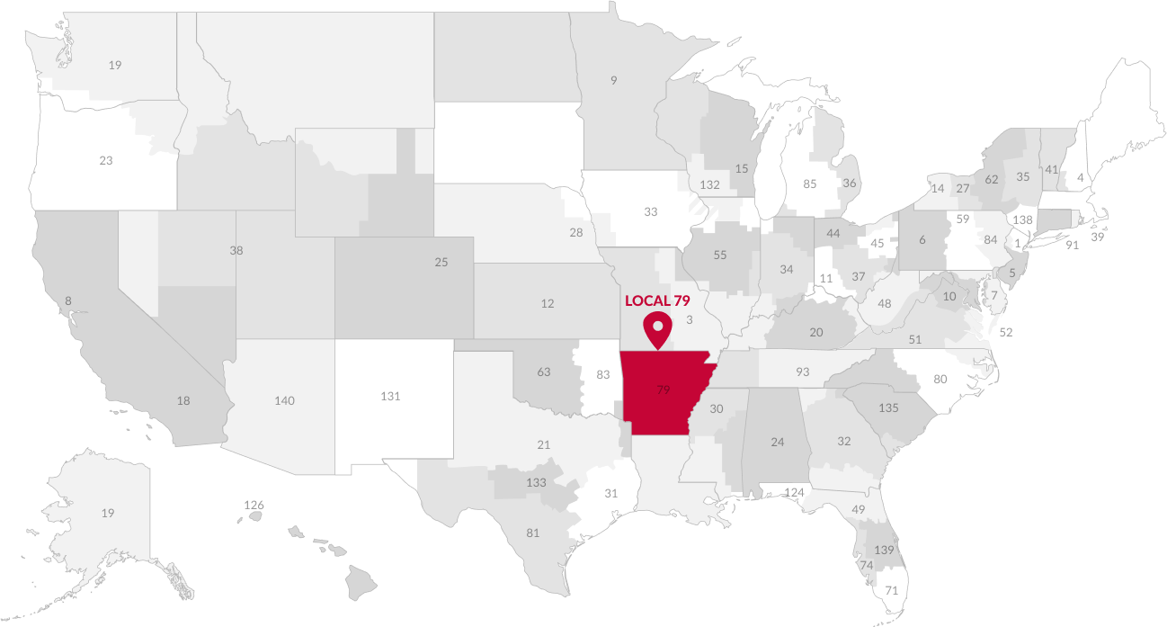 IUEC Local 79 Arkansas Jurisdiction